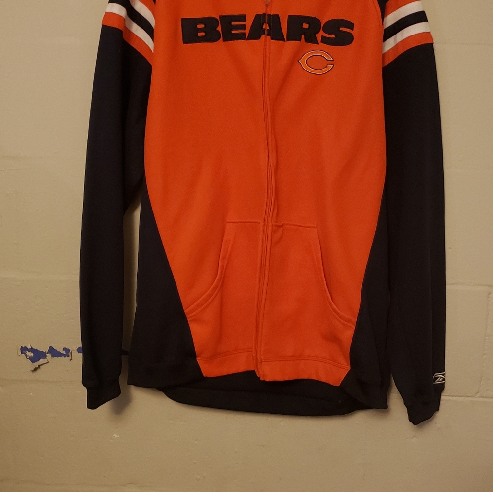 Men Chicago Bears Reebok Track Jacket - Picture 5 of 8